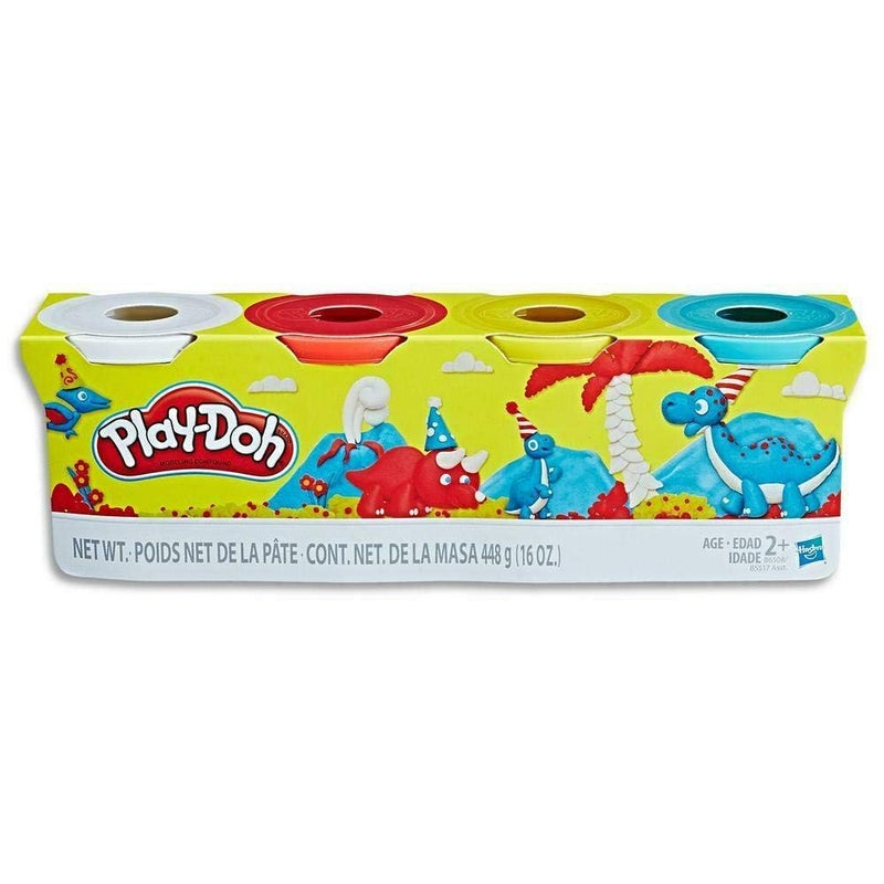 PD Play Doh Compound Bundle - Classic, Wild, and Sweet Colors 4 Pack - Image 2